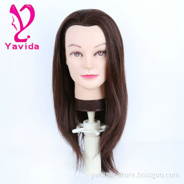 professional 18-24inch hair mannequin head malaysian hair vendors Hairdresser Styling
